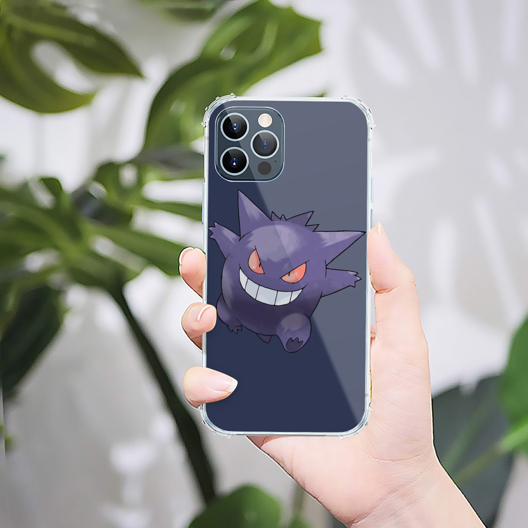 （画像用） ポケットモンスター Pokémon 【iPhone 12シリーズ対応】透明スマホケース（クリアソフトケース）